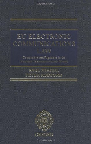 Stock image for EU Electronic Communications Law: Competition and Regulation in the European Telecommunications Market for sale by Phatpocket Limited