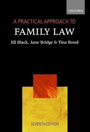 Beispielbild fr A Practical Approach to Family Law zum Verkauf von Buchpark
