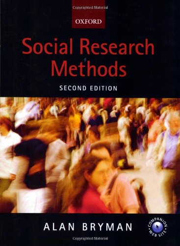 Beispielbild fr Social Research Methods zum Verkauf von Better World Books