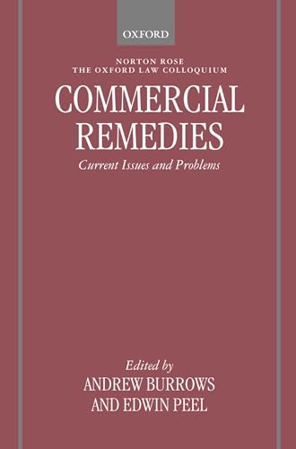 Stock image for Commercial Remedies : Current Issues and Problems for sale by Better World Books Ltd