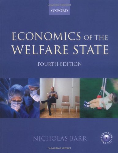 The Economics of the Welfare State - N.A. Barr