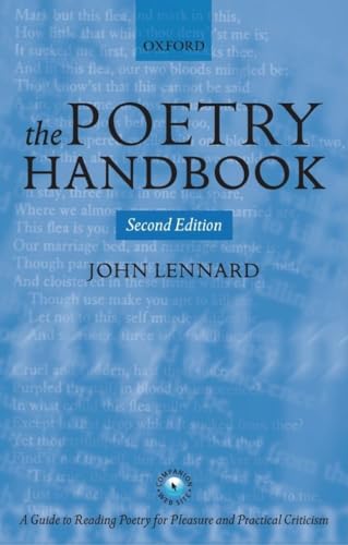 Imagen de archivo de The Poetry Handbook: A Guide To Reading Poetry For Pleasure And Prictical Criticism a la venta por Revaluation Books