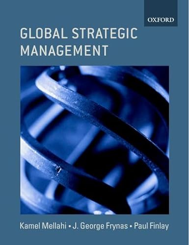 9780199266159: Global Strategic Management