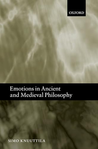 Stock image for Emotions in Ancient and Medieval Philosophy for sale by Moe's Books
