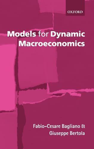 9780199266821: Models for Dynamic Macroeconomics