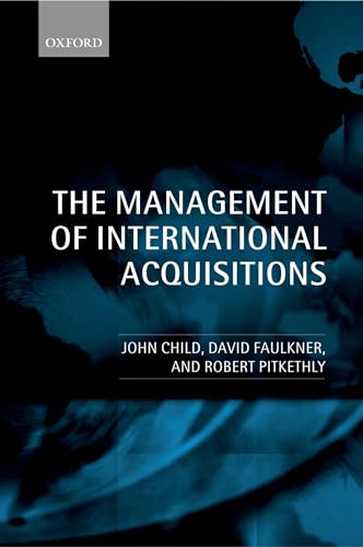 Stock image for The Management of International Acquisitions for sale by Better World Books: West