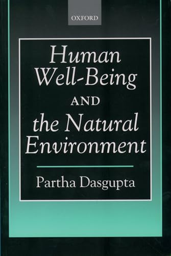 Stock image for Human Well-Being and the Natural Environment for sale by Better World Books: West