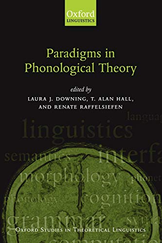Imagen de archivo de Paradigms in Phonological Theory (Oxford Studies in Theoretical Linguistics) a la venta por HPB-Red