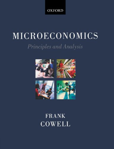 Stock image for Microeconomics: Principles and Analysis for sale by AwesomeBooks