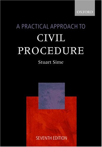 Stock image for A Practical Approach to Civil Procedure for sale by WorldofBooks