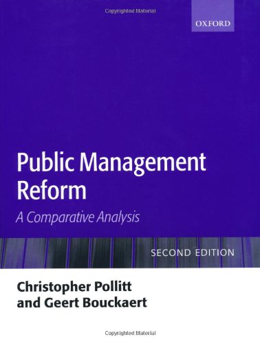 Stock image for Public Management Reform: A Comparative Analysis for sale by MusicMagpie