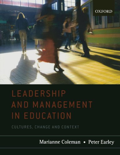 Imagen de archivo de Leadership & Management In Education: Cultures, Change, and Context a la venta por WorldofBooks