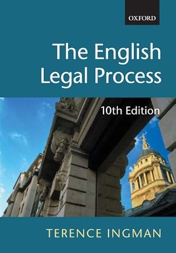 9780199268696: The English Legal Process