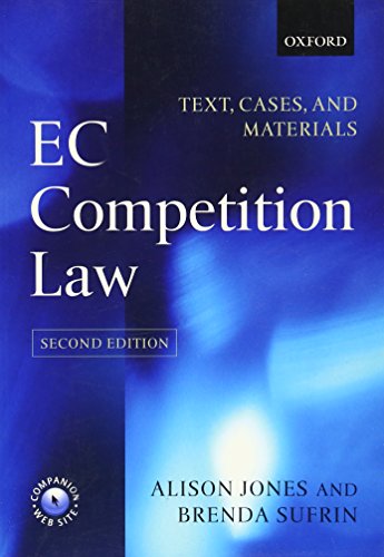 Stock image for EC Competition Law for sale by AwesomeBooks