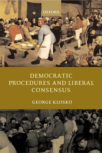 Beispielbild fr Democratic procedures and liberal consensus . zum Verkauf von Ganymed - Wissenschaftliches Antiquariat