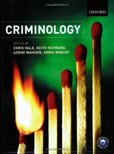 Imagen de archivo de Criminology a la venta por Better World Books: West