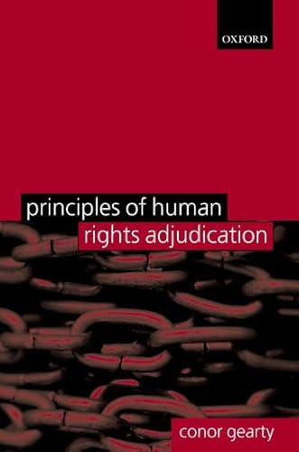 9780199270682: Principles of Human Rights Adjudication