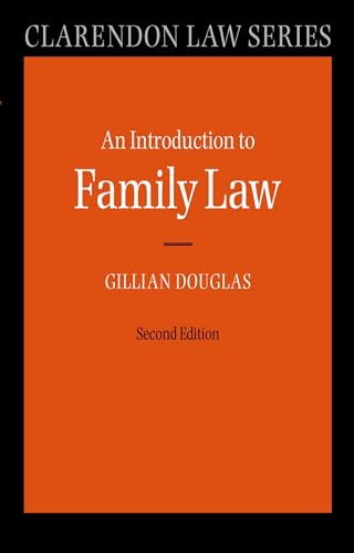 9780199270941: An Introduction to Family Law (Clarendon Law Series)
