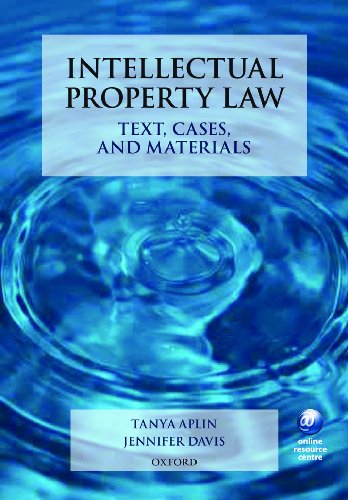 Imagen de archivo de Intellectual Property Law: Text, Cases, and Materials a la venta por AwesomeBooks