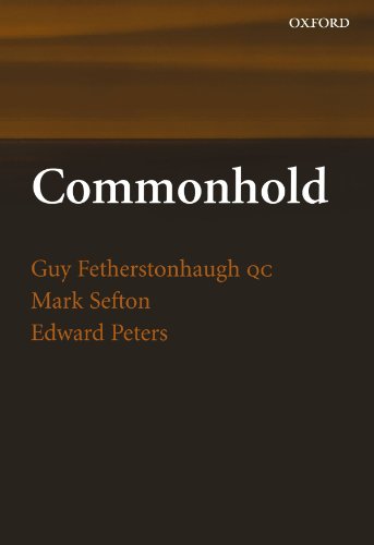 Commonhold (9780199272242) by Fetherstonhaugh, Guy; Sefton, Mark; Peters, Edward