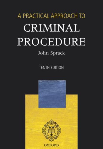 9780199272570: A Practical Approach to Criminal Procedure