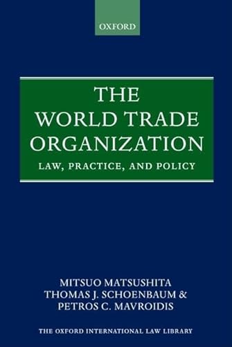 Beispielbild fr The World Trade Organization : Law, Practice, and Policy zum Verkauf von Better World Books: West