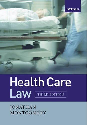 9780199274482: Health Care Law