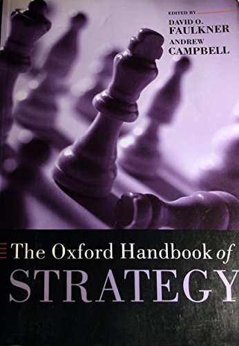

The Oxford Handbook of Strategy (Oxford Handbooks)