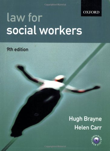 Beispielbild fr Law for Social Workers zum Verkauf von AwesomeBooks