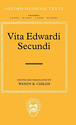 Imagen de archivo de Vita Edwardi Secvndi: The Life of Edward the Second a la venta por Ria Christie Collections