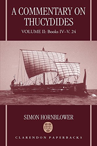 Stock image for A Commentary on Thucydides: Volume II: Books IV-V. 24 for sale by HPB-Red