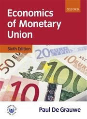 Beispielbild fr Economics of Monetary Union zum Verkauf von Better World Books