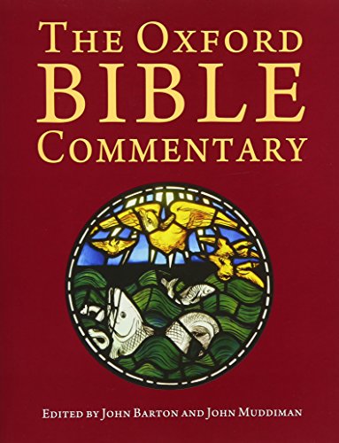 9780199277186: The Oxford Bible Commentary