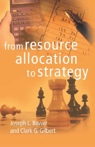 9780199277445: From Resource Allocation to Strategy
