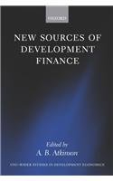 9780199278558: New Sources Of Development Finance