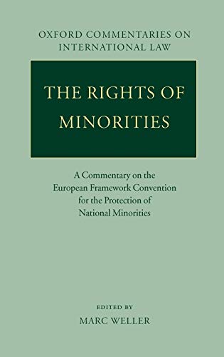Stock image for Rights of Minorities in Europe: A Commentary on the European Framework Convention for the Protection of National Minorities. for sale by Grendel Books, ABAA/ILAB
