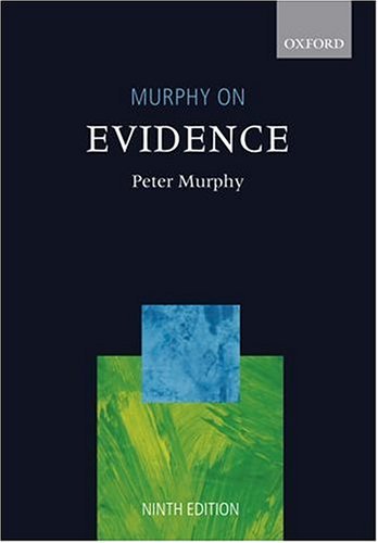 Beispielbild fr Murphy on Evidence zum Verkauf von WorldofBooks