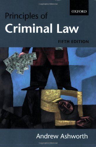 9780199281145: Principles of Criminal Law