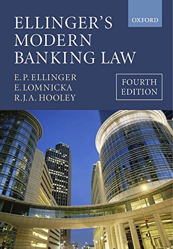 Ellingers Modern Banking Law