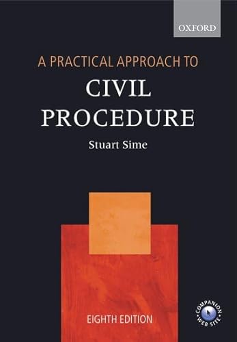 9780199281367: A Practical Approach to Civil Procedure