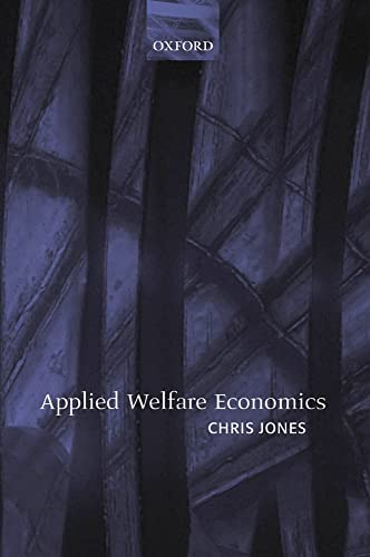 Applied Welfare Economics (9780199281978) by Jones, Chris