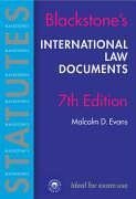 Beispielbild fr International Law Documents 7e (Blackstone's Statute Book) zum Verkauf von WorldofBooks