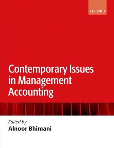 Stock image for Contemporary Issues in Management Accounting for sale by Better World Books