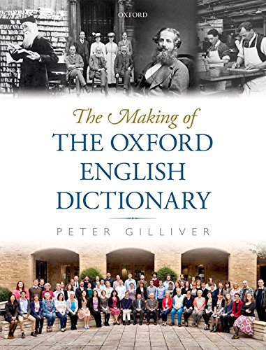 Stock image for The Making of the Oxford English Dictionary for sale by Asano Bookshop