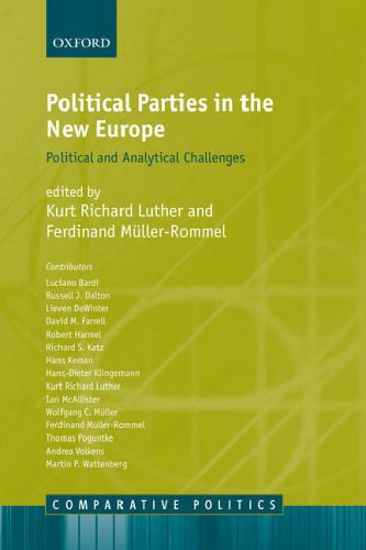 Stock image for Political Parties In The New Europe: Political and Analytical Challenges (Comparative Politics) for sale by AwesomeBooks