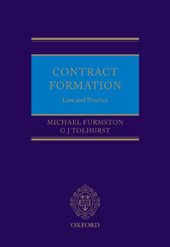 Beispielbild fr Contract Formation: Law and Practice Furmston, Michael; Poole, Jill zum Verkauf von Iridium_Books