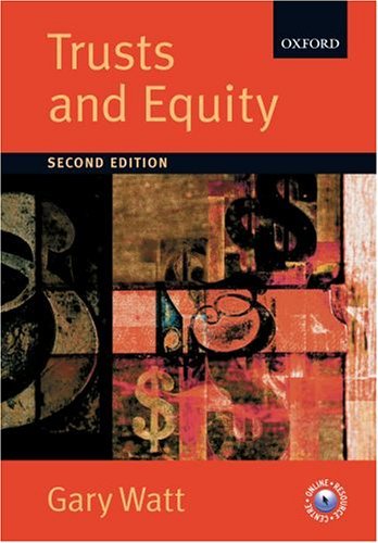 Imagen de archivo de Trusts and Equity a la venta por WorldofBooks