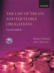 Beispielbild fr The Law of Trusts and Equitable Obligations zum Verkauf von AwesomeBooks