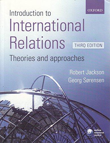 Stock image for Introduction to International Relations : Theories and Approaches for sale by Better World Books