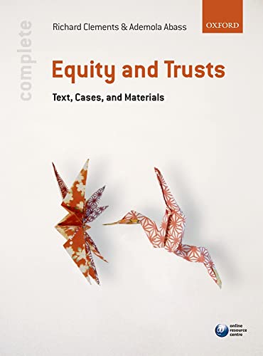 9780199286157: Complete Equity and Trusts: Text, Cases and Materials